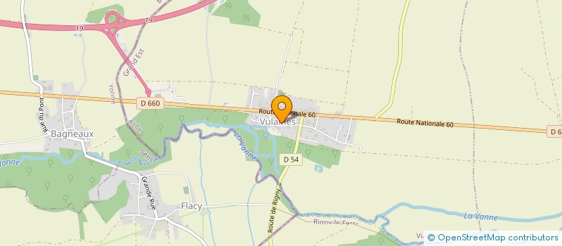 localisation de l'entreprise MILLET FILS TERRASSEMENT  VULAINES