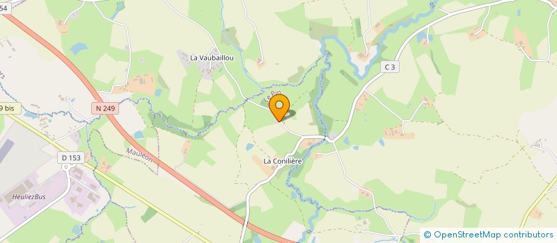 localisation de l'entreprise MILLET GESTION  BRETIGNOLLES