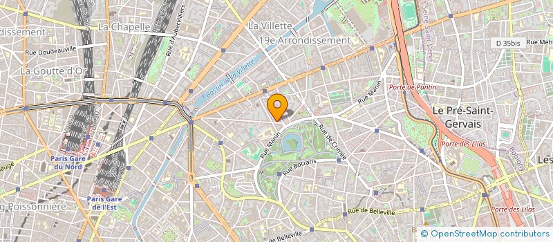 localisation de l'entreprise MILLET J.FRANCOIS  DE MONGELLAS JOSETTE  PARIS