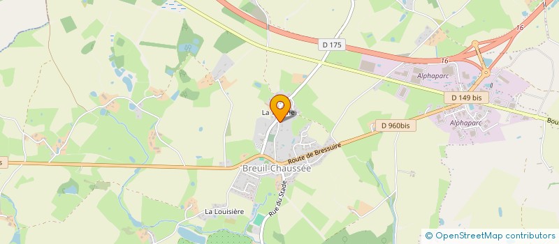 localisation de l'entreprise MILLET PERE ET FILS  BRESSUIRE