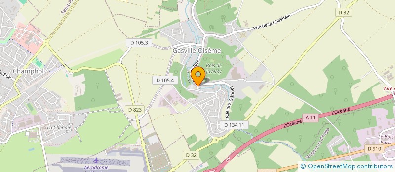 localisation de l'entreprise MILLET PERE ET FILS à SAINT-AUBIN-DES-BOIS