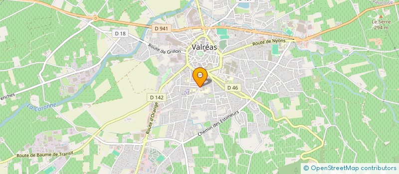 localisation de l'entreprise MILLET PLOMBERIE à VALREAS