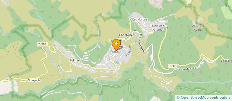 localisation de l'entreprise MILLETTE  VIALAS