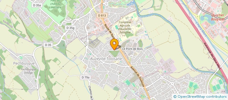 localisation de l'entreprise MILLEVENTS  AUZEVILLE-TOLOSANE