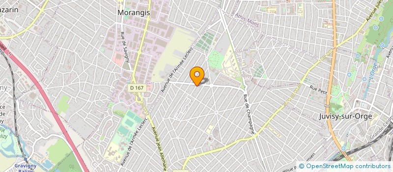 localisation de l'entreprise MILLI'D CONSULTING à SAVIGNY-SUR-ORGE