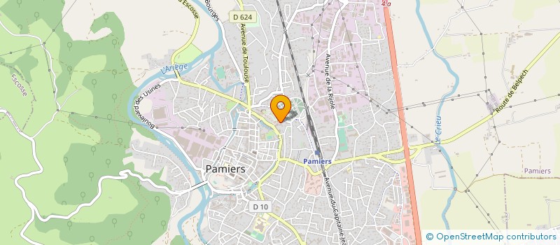 localisation de l'entreprise MILLIANE PETANQUE à PAMIERS