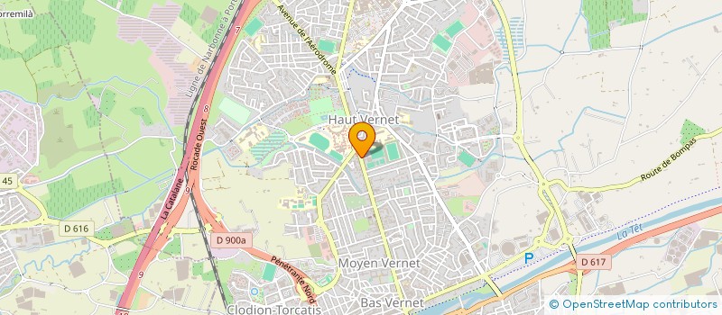 localisation de l'entreprise MILLIARD' HAIR RUE 66 SOLIDAIRE à PERPIGNAN