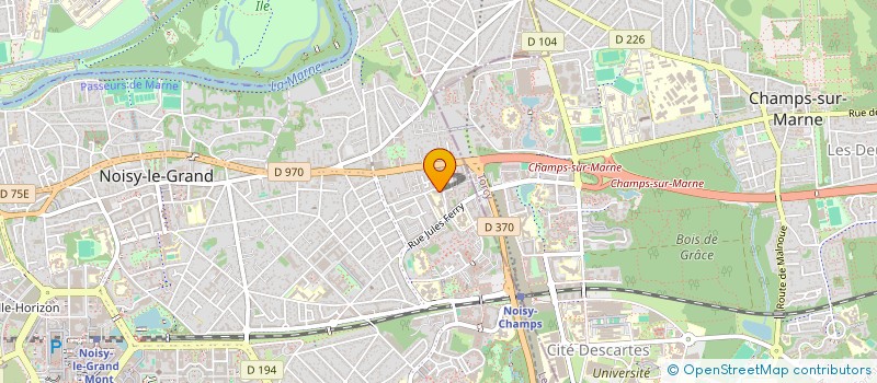 localisation de l'entreprise MILLIARD INVESTMENTS  NOISY-LE-GRAND