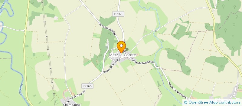 localisation de l'entreprise MILLIERE à METZ-LE-COMTE