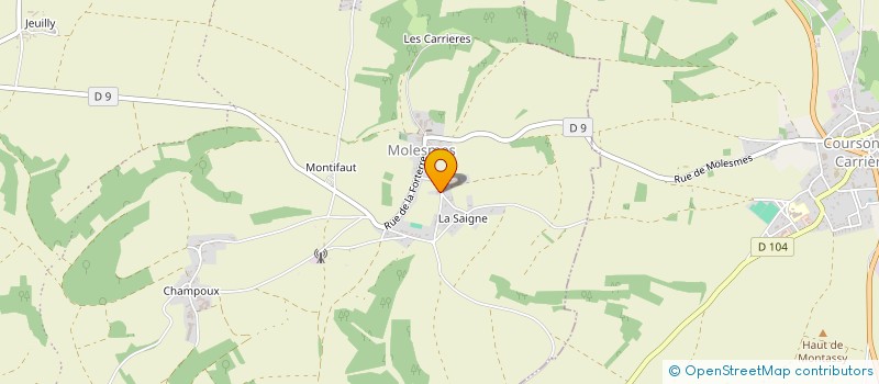 localisation de l'entreprise MILLIERE RENOVATION  LES HAUTS DE FORTERRE