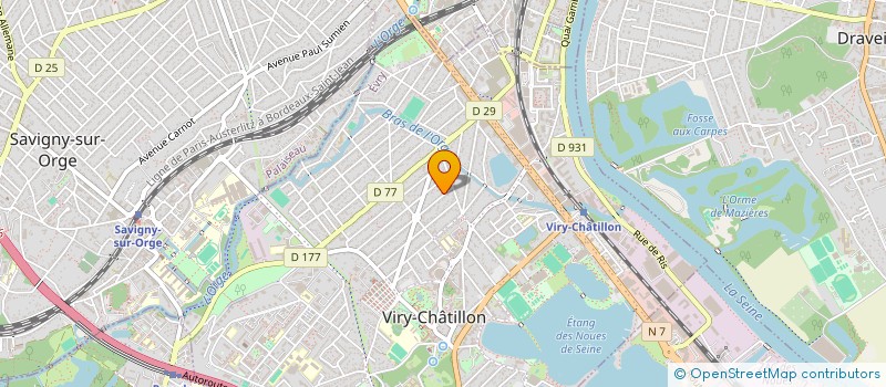 localisation de l'entreprise MILLIMETRE à VIRY-CHATILLON