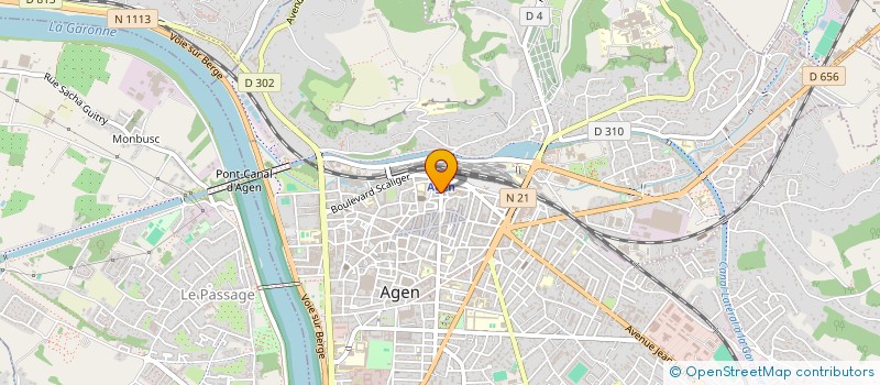 localisation de l'entreprise MILLIMETRE à AGEN