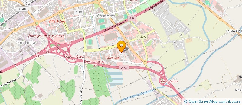 localisation de l'entreprise MILLIMODE  NIMES