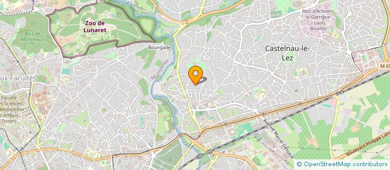 localisation de l'entreprise MILLINVEST  CASTELNAU-LE-LEZ