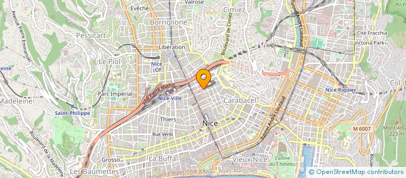 localisation de l'entreprise MILLO ELECTRICITE à NICE