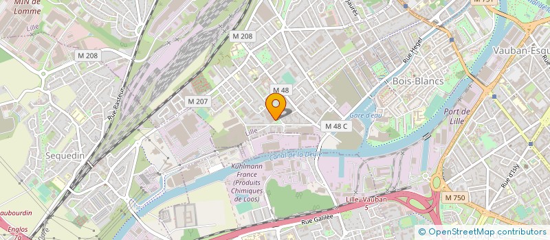 localisation de l'entreprise MILLON S.A.S. à LILLE