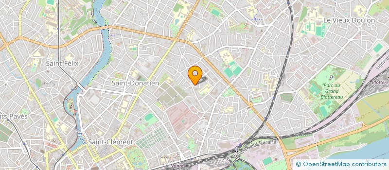 localisation de l'entreprise MILLOT  NANTES
