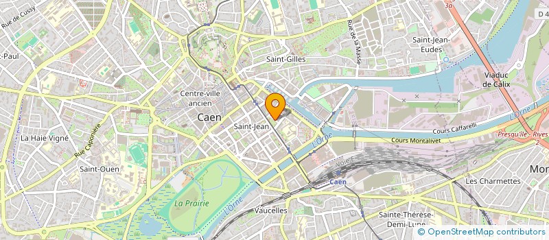 localisation de l'entreprise MILLOT COMBE à CAEN