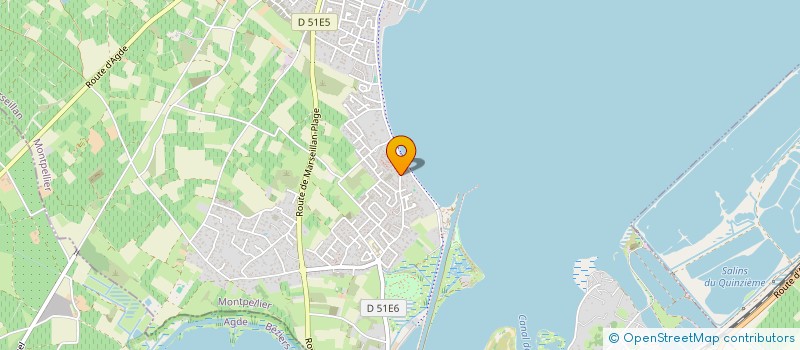 localisation de l'entreprise MILLSENSEMBLE à MARSEILLAN