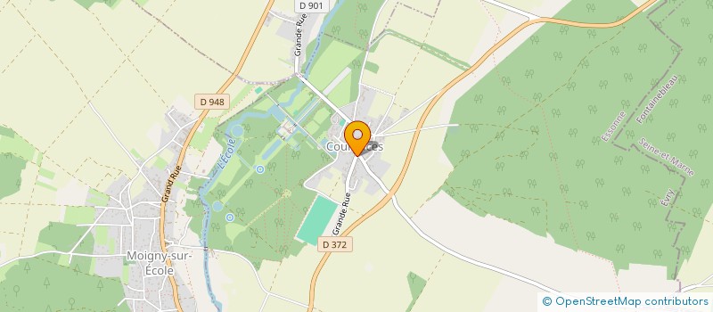 localisation de l'entreprise MILLY MOTOCULTURE à MOIGNY-SUR-ECOLE
