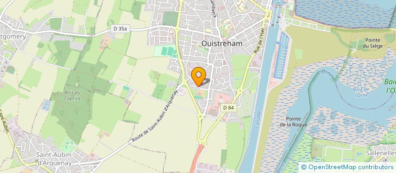 localisation de l'entreprise MILLYDIS  OUISTREHAM