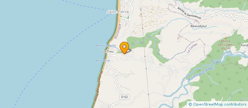 localisation de l'entreprise MILMURS  LE CARBET