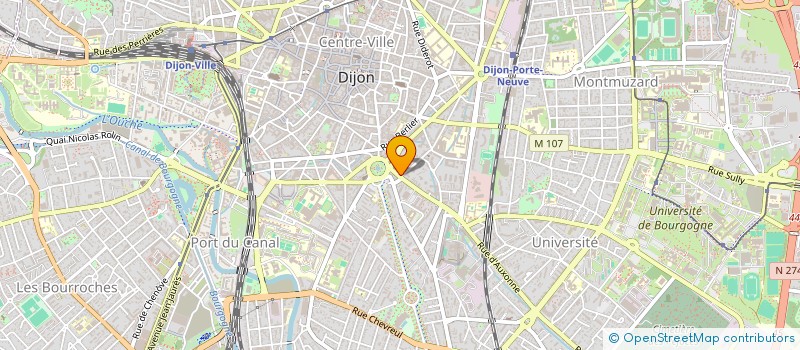 localisation de l'entreprise MILNA à DIJON