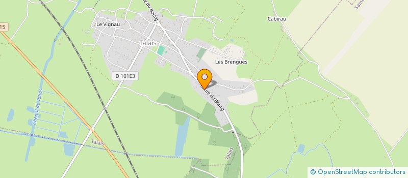 localisation de l'entreprise MILO  TALAIS