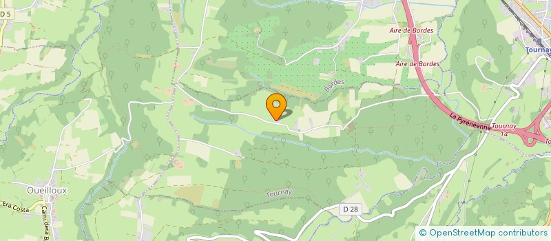 localisation de l'entreprise MILO  TOURNAY