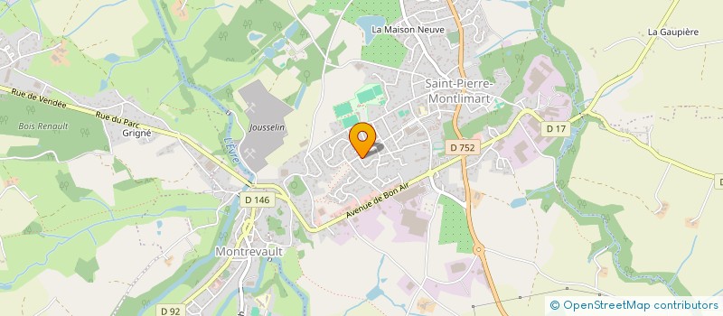 localisation de l'entreprise MILO  BEAUPREAU-EN-MAUGES