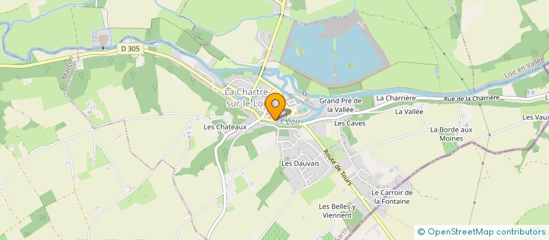 localisation de l'entreprise MILO 72  LA CHARTRE-SUR-LE-LOIR