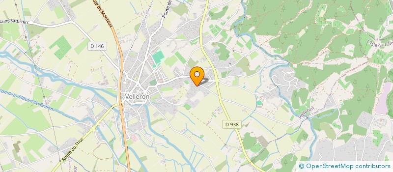 localisation de l'entreprise MILO  VELLERON