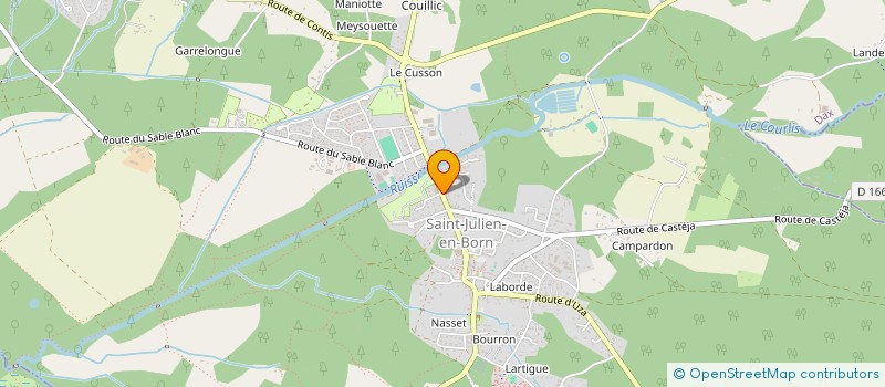 localisation de l'entreprise MILO à SAINT-JULIEN-EN-BORN