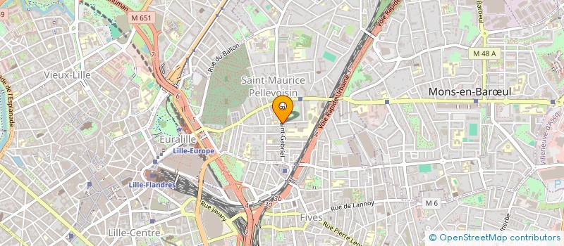 localisation de l'entreprise MILO AGENCEMENT à LILLE