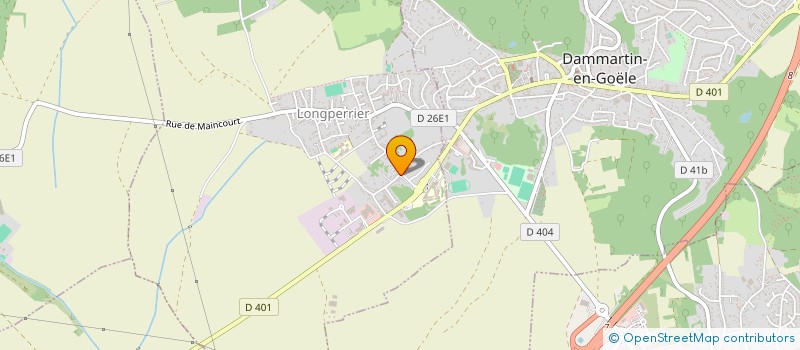 localisation de l'entreprise MILO EGB  LONGPERRIER