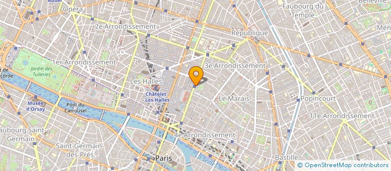 localisation de l'entreprise MILO FRANCE  PARIS