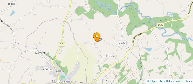 localisation de l'entreprise MILO ,  GENERAL  FORTE  ET  COMPAGNIE  NOUSSE