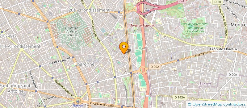 localisation de l'entreprise MILO INVEST  PARIS