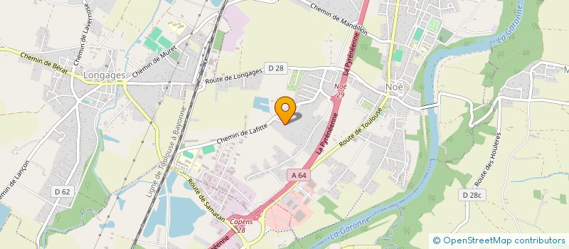 localisation de l'entreprise MILO TC  NOE