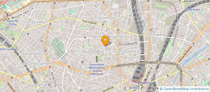 localisation de l'entreprise MILO TRANS  PARIS