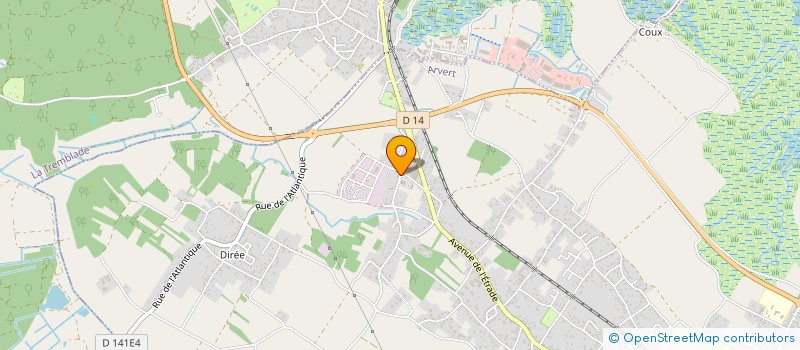 localisation de l'entreprise MILOA  ARVERT