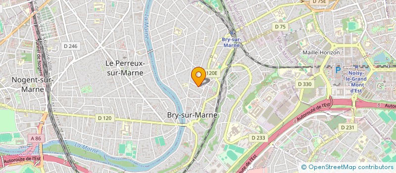 localisation de l'entreprise MILOCA  SAINT-RAPHAEL