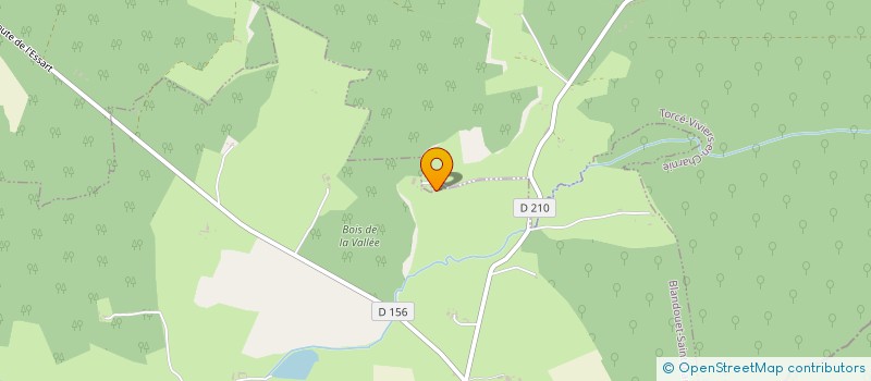 localisation de l'entreprise MILOCOLOR à TORCE-VIVIERS-EN-CHARNIE