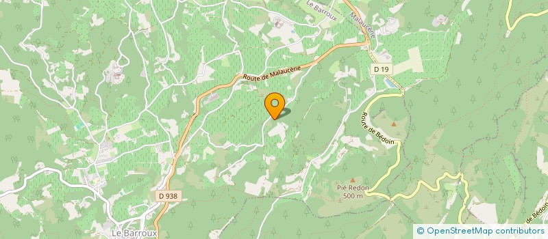 localisation de l'entreprise MILODEL  LE BARROUX