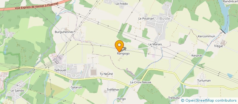 localisation de l'entreprise MILOPI  TREFFLEAN