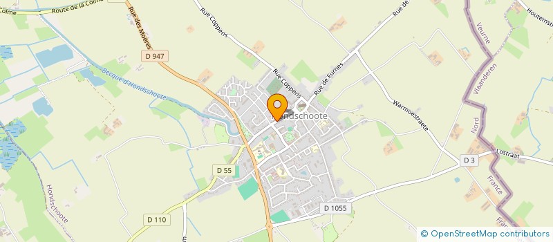 localisation de l'entreprise MILOR5  GHYVELDE