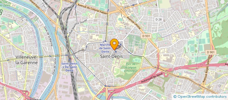 localisation de l'entreprise MILORD à SAINT-DENIS