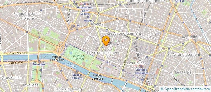localisation de l'entreprise MILORD à PARIS