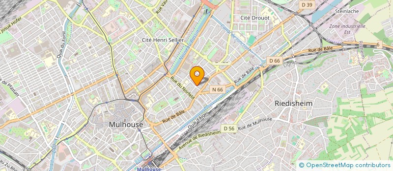 localisation de l'entreprise MILORD SARL à MULHOUSE