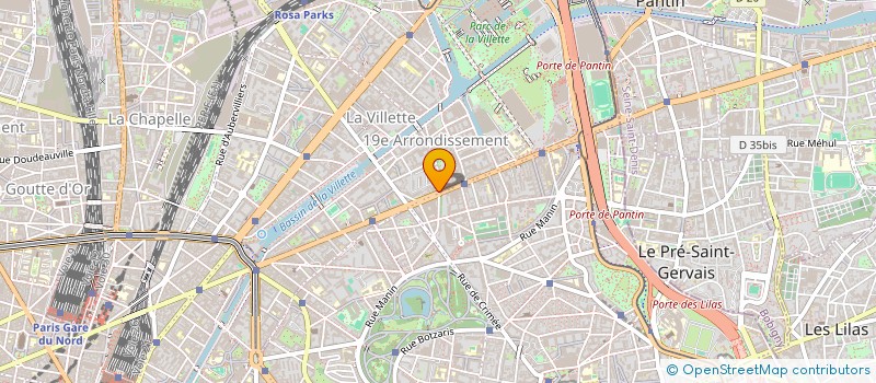 localisation de l'entreprise MILORD SERVICES  PARIS